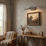 Aureon Rechargeable LED Picture Light in Gold Finish