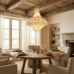 Aurielle Silk Pavilion Pendant Light – Handcrafted Mulberry Silk