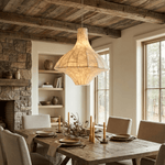Aurielle Silk Pavilion Pendant Light – Handcrafted Mulberry Silk