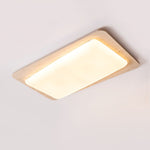 Aurilith Travertine Ceiling Light — Modern Flush Mount LED Fixture