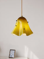 Vera Bloom Pendant Lamp – Sculptural Glass Chandelier in Gradient Hues