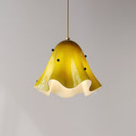 Vera Bloom Pendant Lamp – Sculptural Glass Chandelier in Gradient Hues