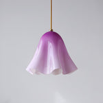 Vera Bloom Pendant Lamp – Sculptural Glass Chandelier in Gradient Hues