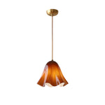 Vera Bloom Pendant Lamp – Sculptural Glass Chandelier in Gradient Hues