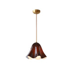 Vera Bloom Pendant Lamp – Sculptural Glass Chandelier in Gradient Hues