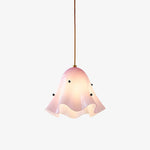 Vera Bloom Pendant Lamp – Sculptural Glass Chandelier in Gradient Hues