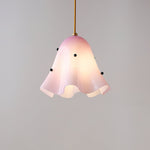 Vera Bloom Pendant Lamp – Sculptural Glass Chandelier in Gradient Hues