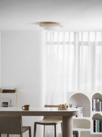 Aurora Travertine Ceiling Light – Modern Flush Mount LED Fixture