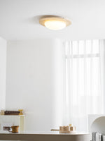 Aurora Travertine Ceiling Light – Modern Flush Mount LED Fixture
