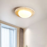 Aurora Travertine Ceiling Light – Modern Flush Mount LED Fixture