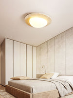Aurora Travertine Ceiling Light – Modern Flush Mount LED Fixture