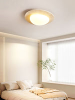 Aurora Travertine Ceiling Light – Modern Flush Mount LED Fixture