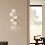 Aurora Vine Wall Sconce – Modern Gold LED Wall Light for Bedroom & Living Room