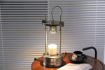 Aurosteel Aroma Table Lamp – Stainless Steel Melting Wax Lamp for Ambient Interiors
