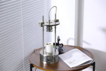 Aurosteel Aroma Table Lamp – Stainless Steel Melting Wax Lamp for Ambient Interiors