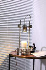 Aurosteel Aroma Table Lamp – Stainless Steel Melting Wax Lamp for Ambient Interiors