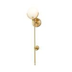 Ava Brass Wall Lamp