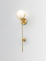 Ava Brass Wall Lamp