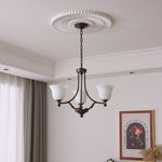 Aveline Bloom Chandelier — Modern Glass & Metal Pendant Light for Dining Room and Living Room