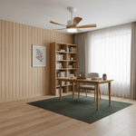 Avenli Ceiling Fan Light with LED and Wood Blades