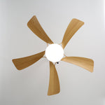 Avenli Ceiling Fan Light with LED and Wood Blades