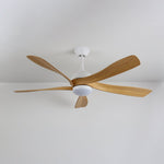 Avenli Ceiling Fan Light with LED and Wood Blades