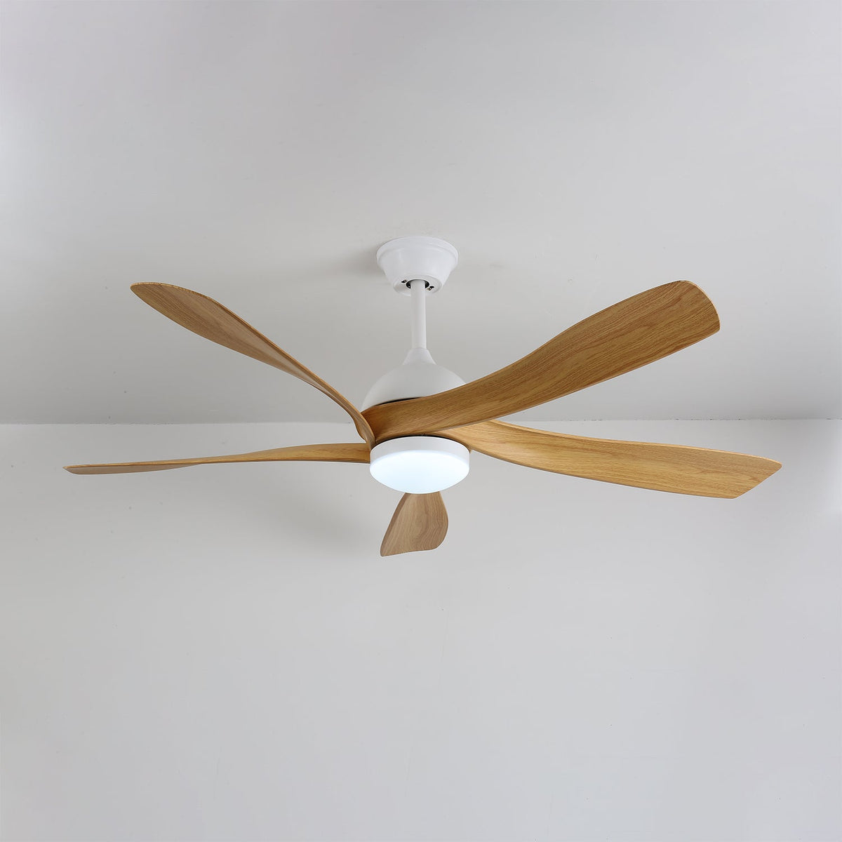 Avenli Ceiling Fan Light with LED and Wood Blades