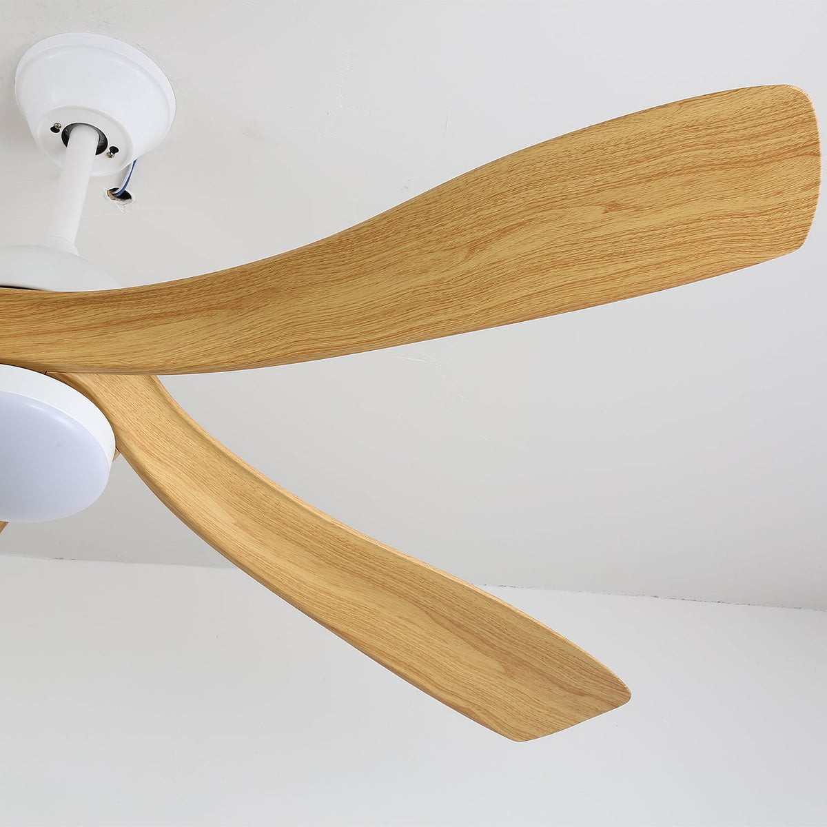 Avenli Ceiling Fan Light with LED and Wood Blades