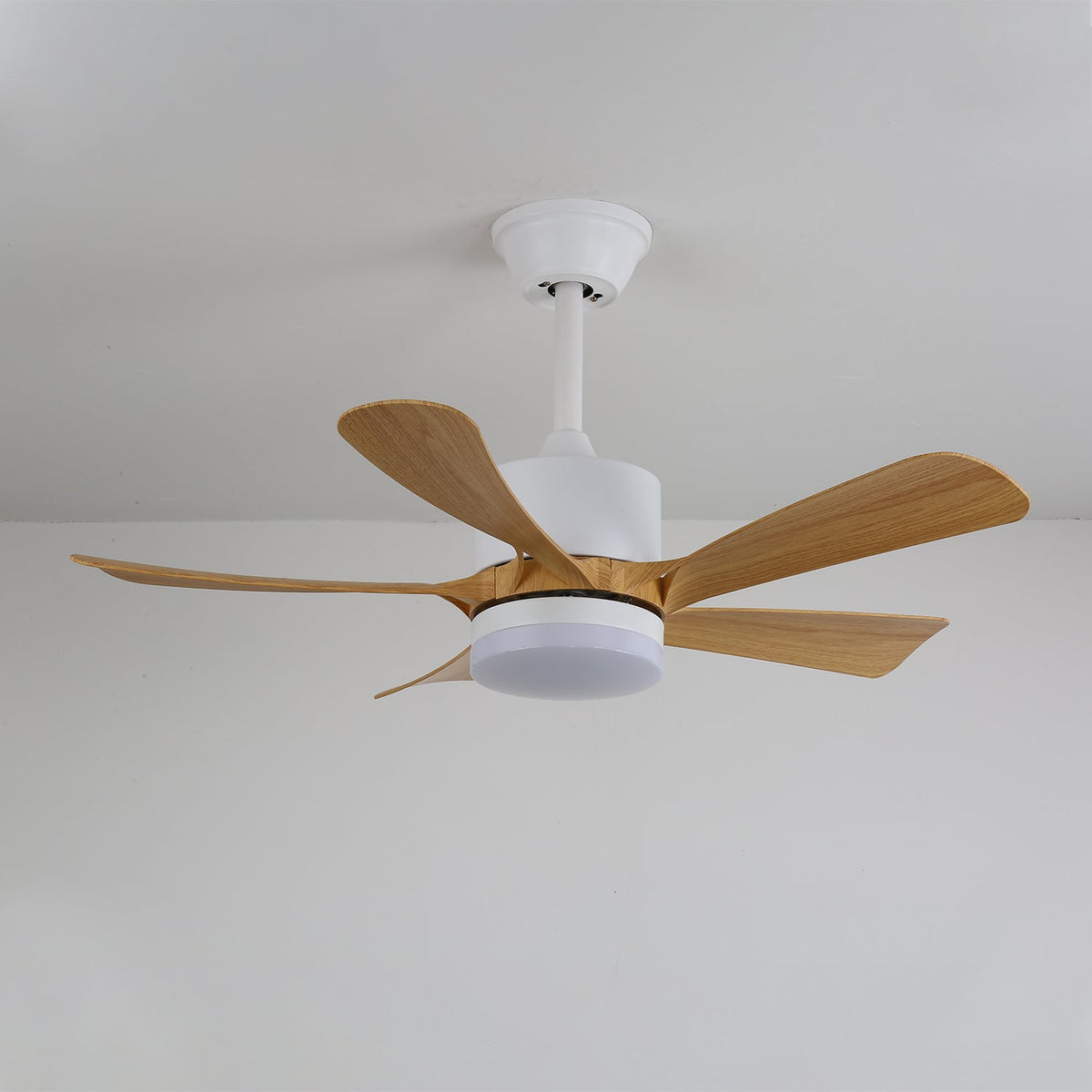 Avenli Ceiling Fan Light with LED and Wood Blades