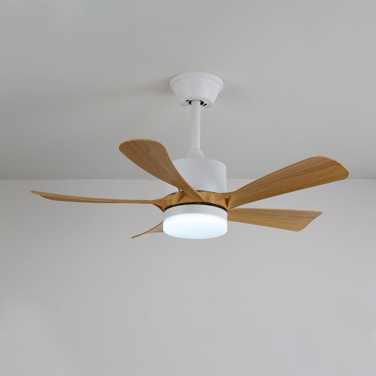 Avenli Ceiling Fan Light with LED and Wood Blades