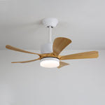 Avenli Ceiling Fan Light with LED and Wood Blades