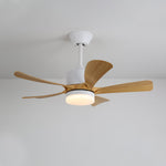 Avenli Ceiling Fan Light with LED and Wood Blades