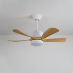Avenli Ceiling Fan Light with LED and Wood Blades