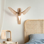 Avesa Sculptural Wood LED Wall Sconce for Modern Interiors