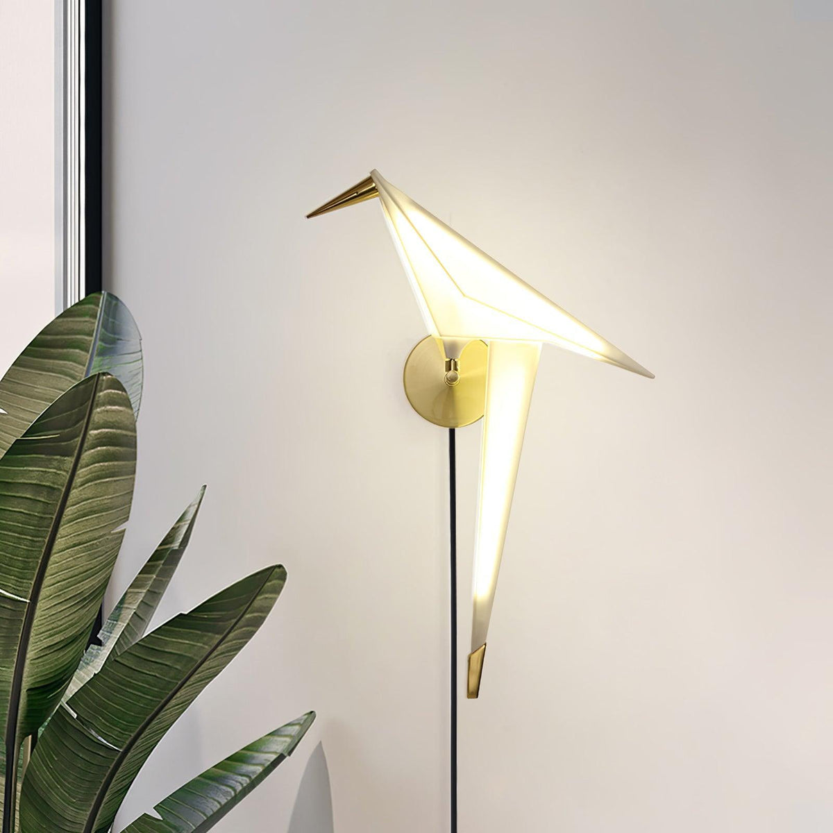Avian Serenity Plug In Wall Lamp