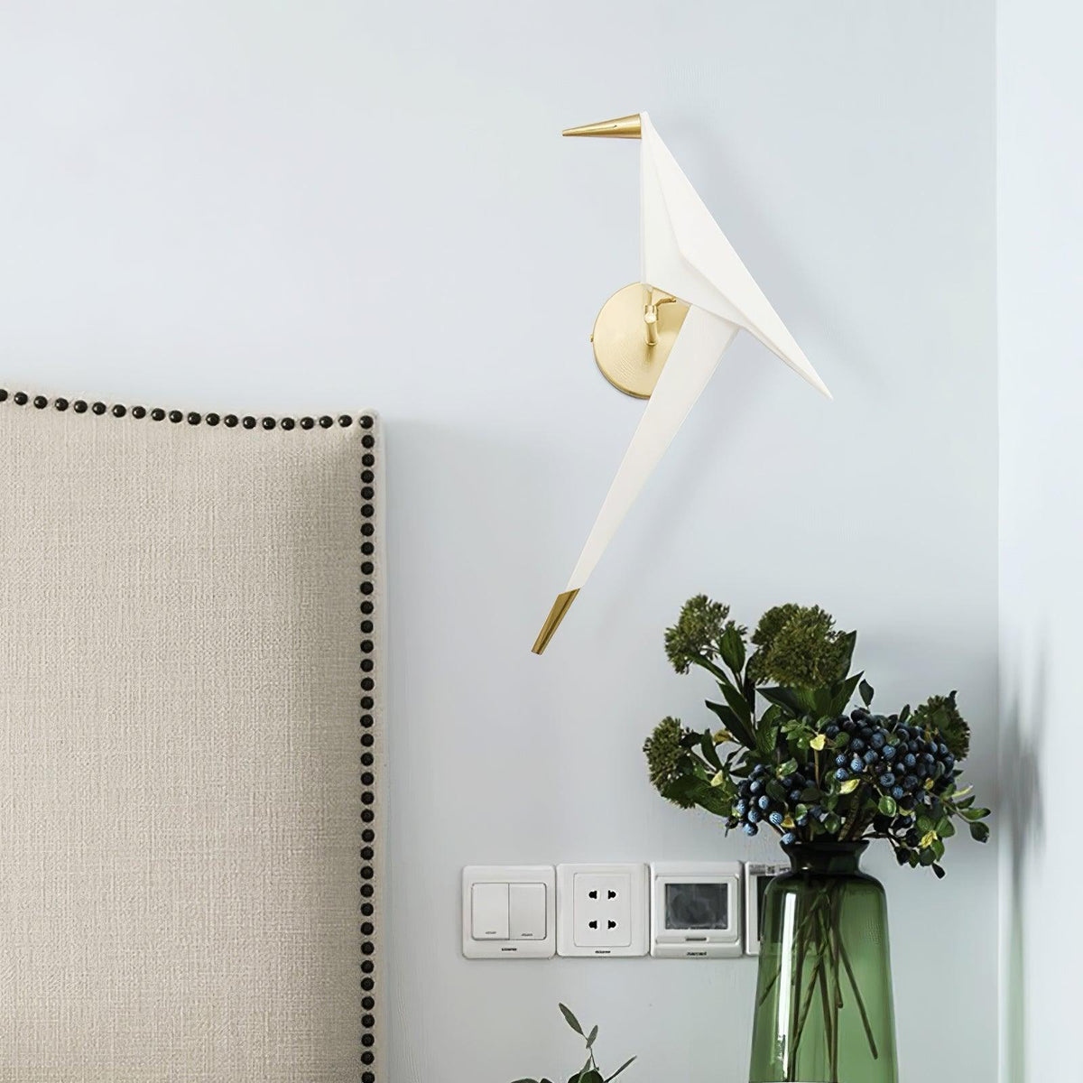 Avian Serenity Plug In Wall Lamp