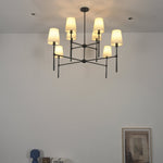 Axial Chandelier – Modern Sculptural Pendant Light for Dining Room and Living Space