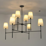 Axial Chandelier – Modern Sculptural Pendant Light for Dining Room and Living Space
