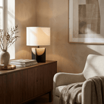 Axis Alabaster Table Lamp – Sculptural Bedside & Living Room Lighting