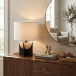 Axis Alabaster Table Lamp – Sculptural Bedside & Living Room Lighting