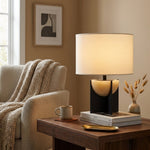 Axis Alabaster Table Lamp – Sculptural Bedside & Living Room Lighting