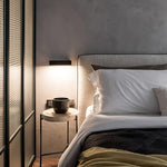 Axis Flux Wall Sconce — Modern LED Wall Light with Wood Accents
