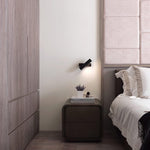 Axis Flux Wall Sconce — Modern LED Wall Light with Wood Accents