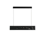 Axis Linear Wood LED Pendant Light for Kitchen Island and Dining Room