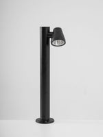 Axis Outdoor Bollard Spotlight – Modern LED Path Light in Matte Black