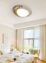 Ayla Marble Ceiling Light – Organic Modern Flush Mount for Living Spaces