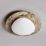 Ayla Marble Ceiling Light – Organic Modern Flush Mount for Living Spaces