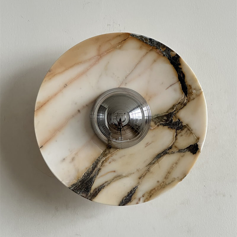 calacatta-round-marble-sconce
