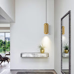 Backbeat Modern LED Pendant Light in Black or Gold for Dining Room and Kitchen Island