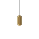 Backbeat Modern LED Pendant Light in Black or Gold for Dining Room and Kitchen Island